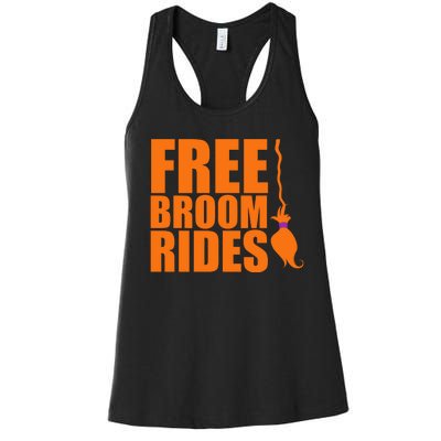 Free Broom Rides Women's Racerback Tank