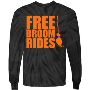 Free Broom Rides Tie-Dye Long Sleeve Shirt