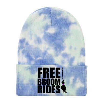 Free Broom Rides Tie Dye 12in Knit Beanie