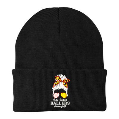 Funny Busy Raising Ballers #Mom Of Both Beanie