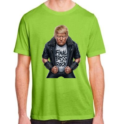 Final Boss Rock Music Wanted Donald Trump 2024 45 47 Electio Meaningful Gift Adult ChromaSoft Performance T-Shirt