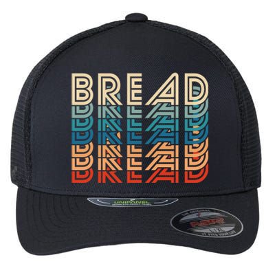 Funny Bread Retro Vintage Carb Gluten Food Lover Foodie Funny Gift Flexfit Unipanel Trucker Cap