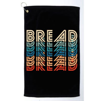 Funny Bread Retro Vintage Carb Gluten Food Lover Foodie Funny Gift Golf Towel