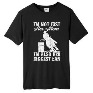 Funny Barrel Racing Gift Horse Riding Moms Cow Gift Tall Fusion ChromaSoft Performance T-Shirt