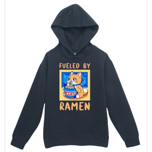 Fueled By Ra Anime Manga Food Cat Funny Kawaii Merch Urban Pullover Hoodie