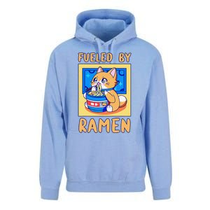 Fueled By Ra Anime Manga Food Cat Funny Kawaii Merch Unisex Surf Hoodie