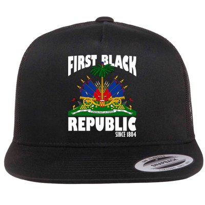 First Black Republic Since 1804 Haiti Heritage Flatbill Hat