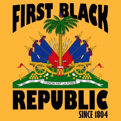 First Black Republic Since 1804 Haiti Heritage T-Shirt
