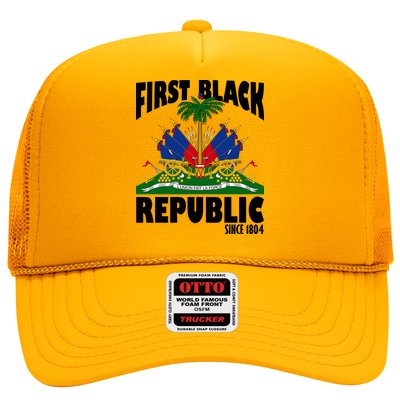 First Black Republic Since 1804 Haiti Heritage Trucker Hat