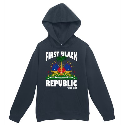 First Black Republic Since 1804 Haiti Heritage Urban Pullover Hoodie