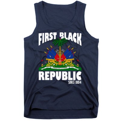 First Black Republic Since 1804 Haiti Heritage Tank Top