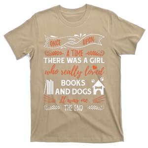 Funny Book Reader Dog Lover Beautiful Cute Gift T-Shirt