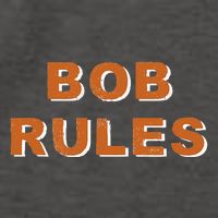 Funny Bob Rules Saying Personalized Named Bob Name Vector Backpack