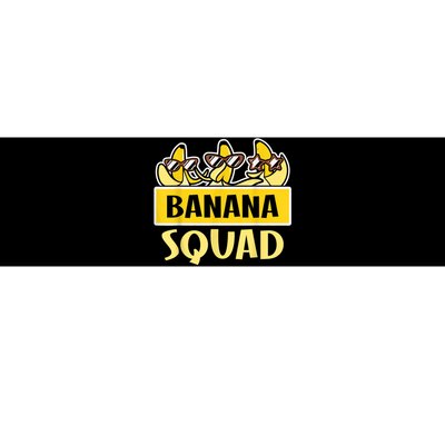 Funny BANANA SQUAD That’s Bananas Halloween Costume Bumper Sticker