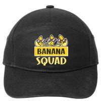 Funny BANANA SQUAD That’s Bananas Halloween Costume 7-Panel Snapback Hat