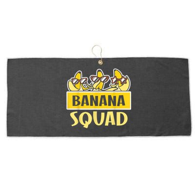 Funny BANANA SQUAD That’s Bananas Halloween Costume Large Microfiber Waffle Golf Towel