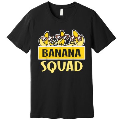 Funny BANANA SQUAD That’s Bananas Halloween Costume Premium T-Shirt