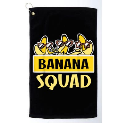 Funny BANANA SQUAD That’s Bananas Halloween Costume Platinum Collection Golf Towel