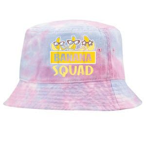 Funny BANANA SQUAD That’s Bananas Halloween Costume Tie-Dyed Bucket Hat