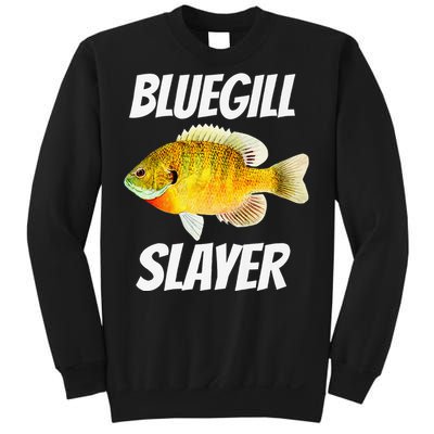 Funny Bluegill Slayer Fishing Sweatshirt