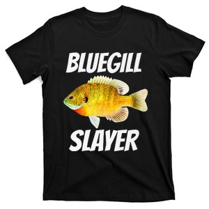 Funny Bluegill Slayer Fishing T-Shirt