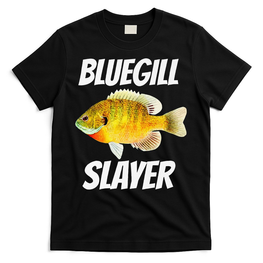 Funny Bluegill Slayer Fishing T-Shirt