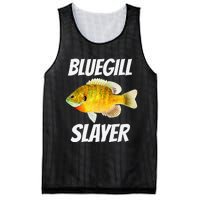 Funny Bluegill Slayer Fishing Mesh Reversible Basketball Jersey Tank