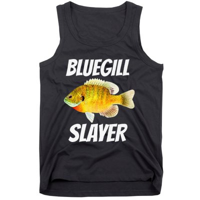 Funny Bluegill Slayer Fishing Tank Top