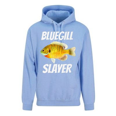 Funny Bluegill Slayer Fishing Unisex Surf Hoodie