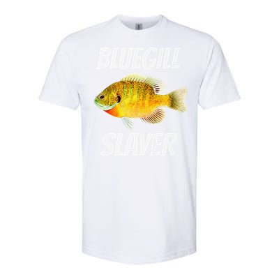 Funny Bluegill Slayer Fishing Softstyle® CVC T-Shirt