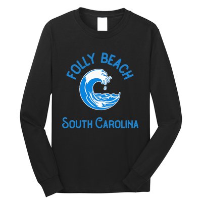 Folly Beach South Carolina Long Sleeve Shirt