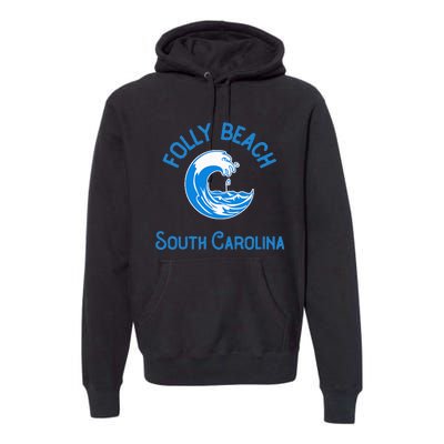 Folly Beach South Carolina Premium Hoodie