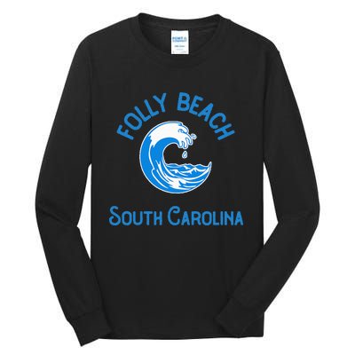 Folly Beach South Carolina Tall Long Sleeve T-Shirt