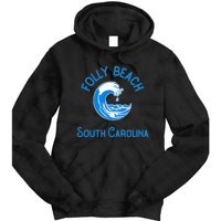 Folly Beach South Carolina Tie Dye Hoodie