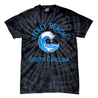 Folly Beach South Carolina Tie-Dye T-Shirt