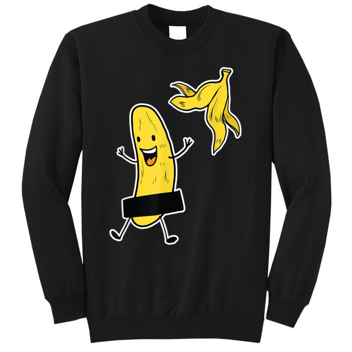 Funny Banana Striptease Cartoon Party Sweet Fun Outfit Sweatshirt