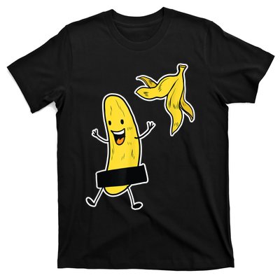 Funny Banana Striptease Cartoon Party Sweet Fun Outfit T-Shirt