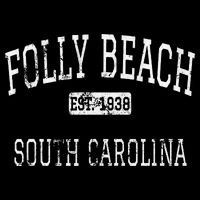 Folly Beach South Carolina Sc Vintage Visor