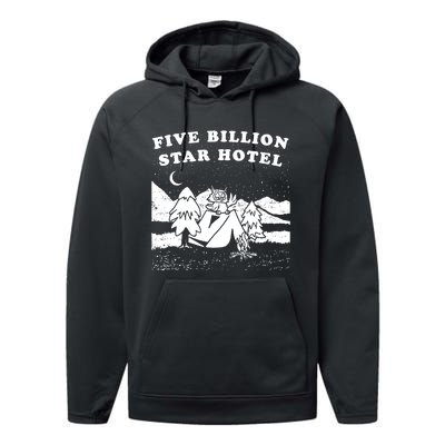 Five Billion Star Hotel Camping Performance Fleece Hoodie