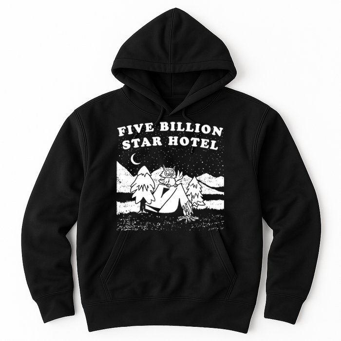 Five Billion Star Hotel Camping Hoodie