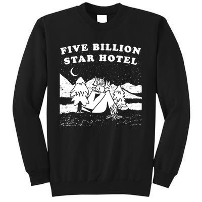 Five Billion Star Hotel Camping Sweatshirt