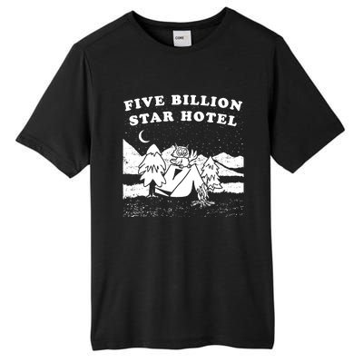 Five Billion Star Hotel Camping Tall Fusion ChromaSoft Performance T-Shirt