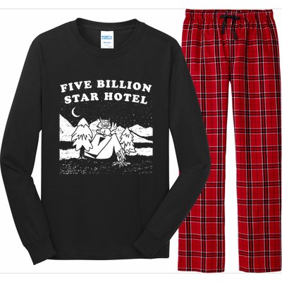 Five Billion Star Hotel Camping Long Sleeve Pajama Set