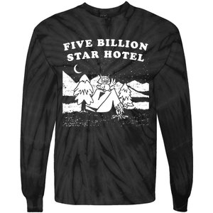 Five Billion Star Hotel Camping Tie-Dye Long Sleeve Shirt