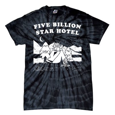 Five Billion Star Hotel Camping Tie-Dye T-Shirt