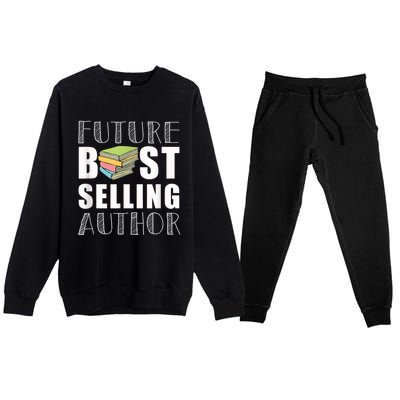 Future Best Selling Author Premium Crewneck Sweatsuit Set