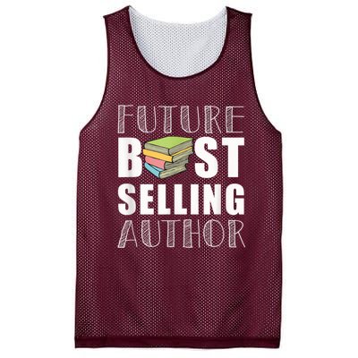 Future Best Selling Author Mesh Reversible Basketball Jersey Tank