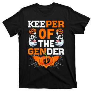 Funny Boo Secret Keeper Of The Gender Reveal Halloween Party T-Shirt