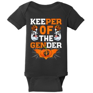 Funny Boo Secret Keeper Of The Gender Reveal Halloween Party Baby Bodysuit