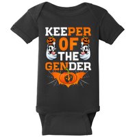 Funny Boo Secret Keeper Of The Gender Reveal Halloween Party Baby Bodysuit